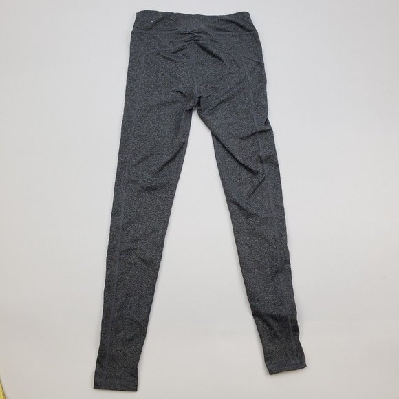 Aero Aeropostale Yoga Exercise Size Small Gray Poly Spandex stretch leggings EUC - Picture 7 of 9